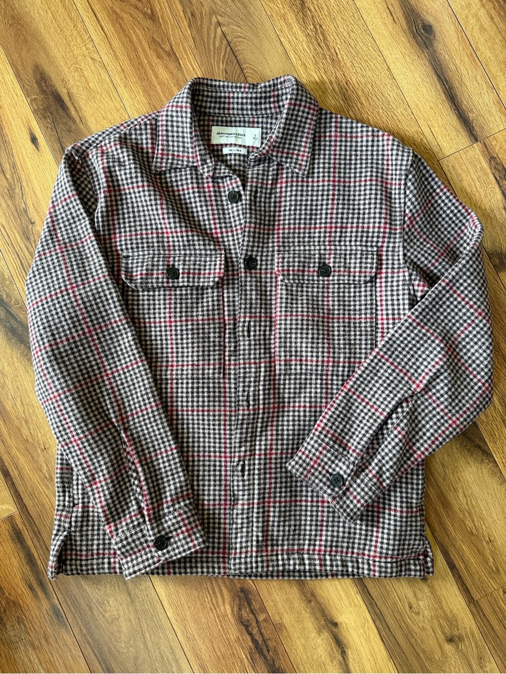 Abercrombie & Fitch flannel shacket